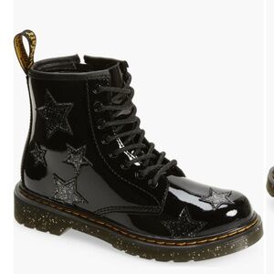 Dr. Martens Star Glitter Boot - Little Kid size 12